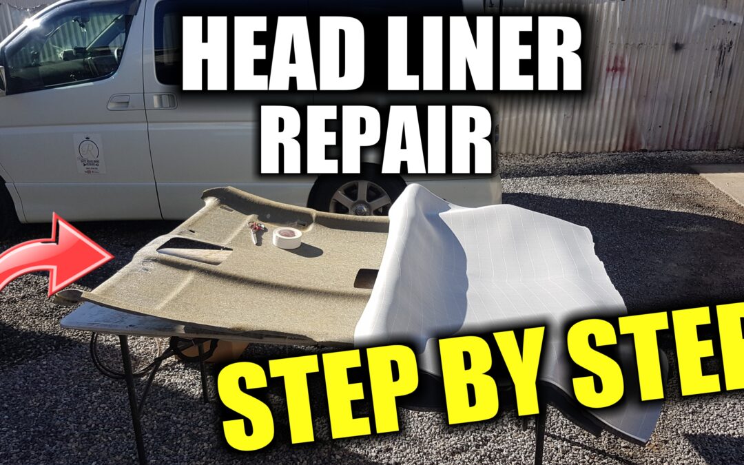 how to fix car roof lining