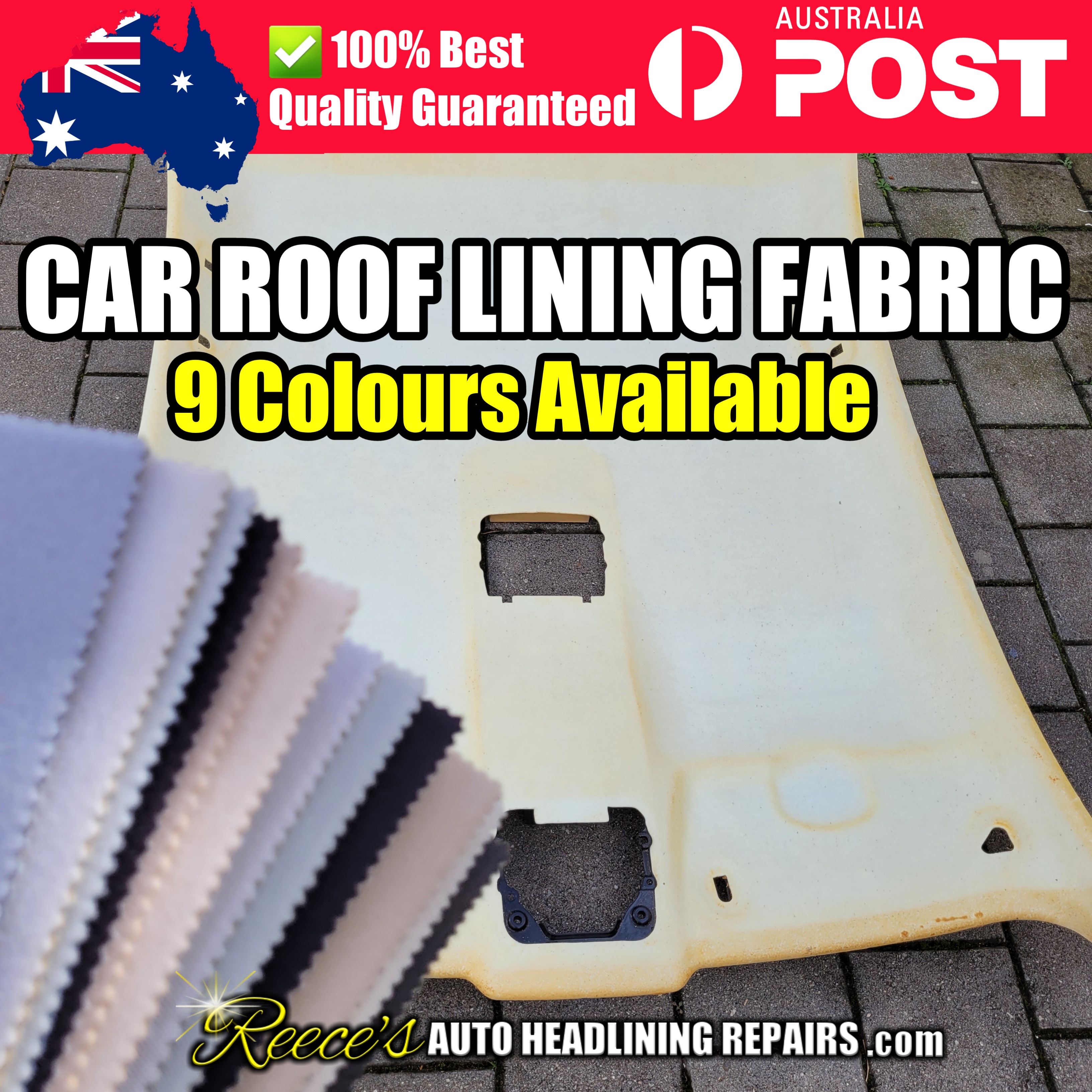 Cars Roof Lining Headliner Fabric Headlining Upholstery