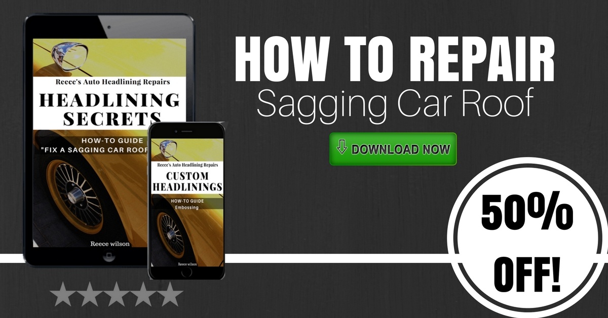 Repair Car Headliner How To Fix With Pictures Video
