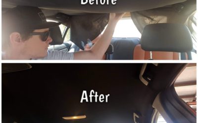 how to repair fix diy holden ve commodore headlining headliner rooflining roofliner hoodlining sagging lining liner hoodliner roof car