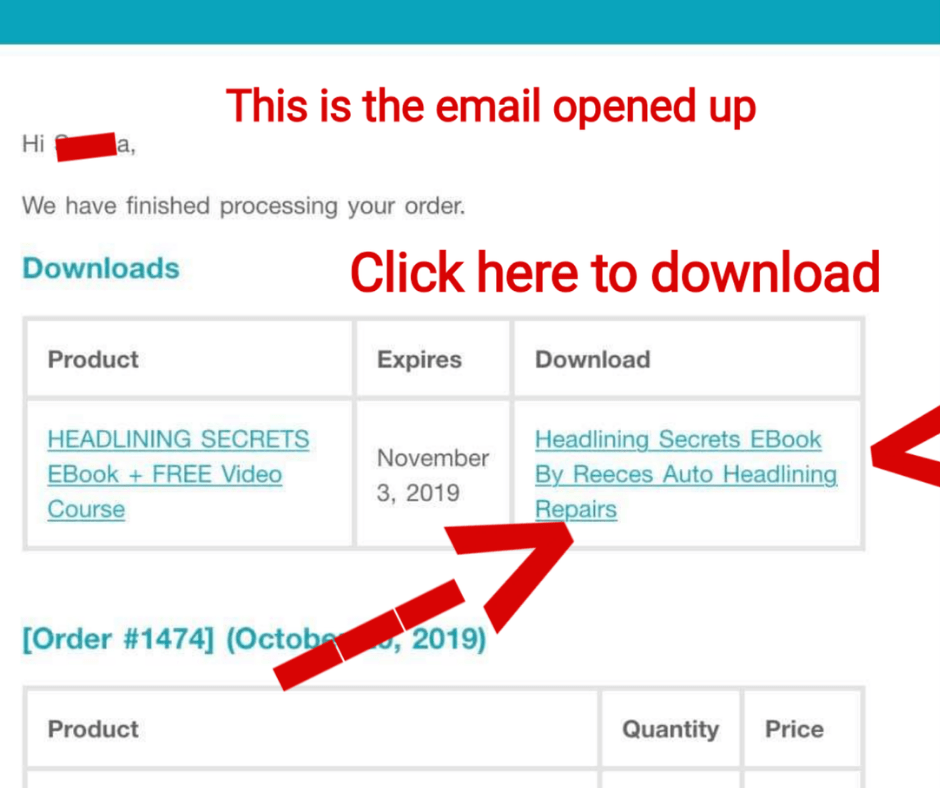headlining secrets ebook email download link