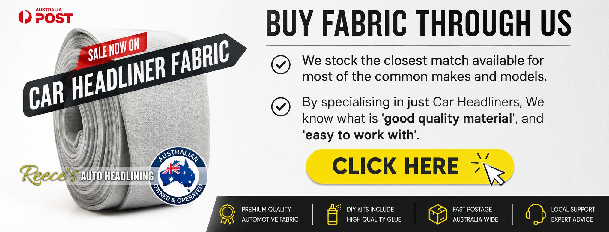 car headliner roof lining repair kit fabric glue diy Headliner Roof Lining Fabric Material Headlining Liner Cloth
